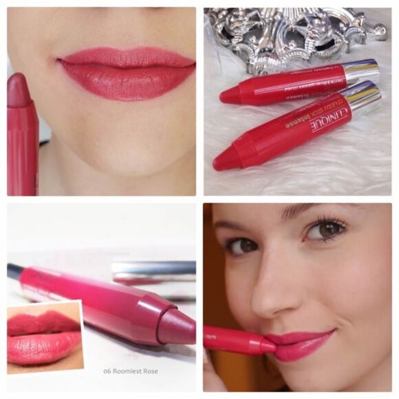 Clinque Chubby Stick Intense Tinted Lip Balm/butter-  Roomiest Rose - Picture 12 of 17
